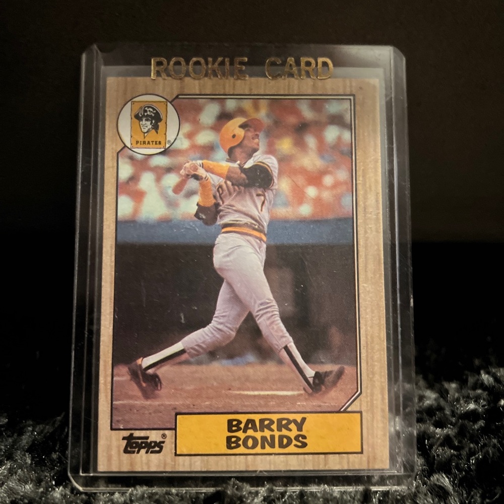1987 Topps Barry Bonds Rookie Baseball Card #320 Nm-Mint